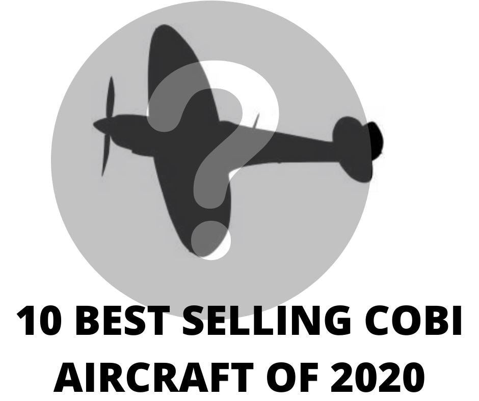 Top Ten Best Selling COBI Aircraft sets of 2020