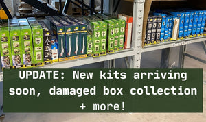 UPDATE: New kits arriving soon, damaged box collection + how to find the best brand for you