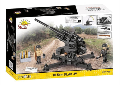 10.5cm Flak gun 39 brick model - COBI 3142 - 339 bricks Weapons Cobi 