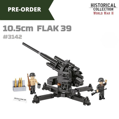 10.5cm Flak gun 39 brick model - COBI 3142 - 339 bricks Weapons Cobi 