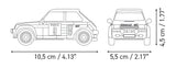 Renault 5 Turbo Rally 1980 car brick model - COBI 24681 - 140 bricks