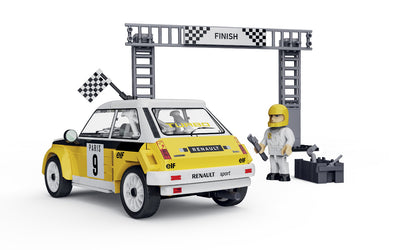 Renault 5 Turbo Rally 1980 car brick model - COBI 24681 - 140 bricks