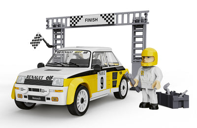 Renault 5 Turbo Rally 1980 car brick model - COBI 24681 - 140 bricks