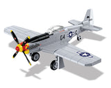 Mustang P-51D Flying Bulls brick plane model - COBI-26631 - 160 bricks