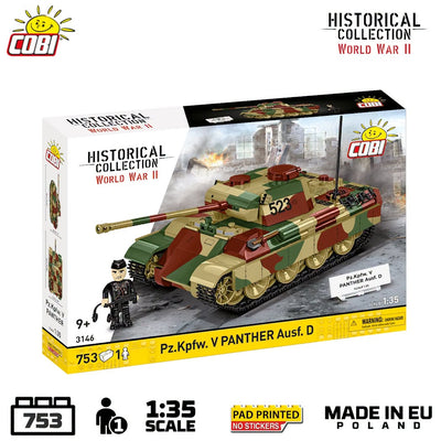 Cobi Historical Collection World War II Pz. Kpfw.