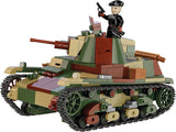 7TP Light Tank brick model - COBI 2661 - 669 bricks Tank Cobi 