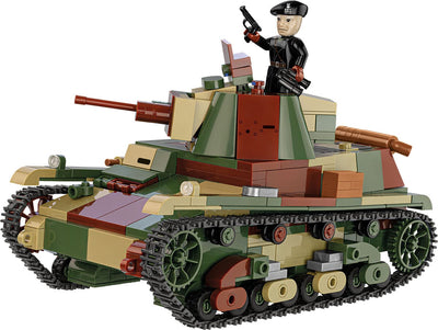 7TP Light Tank brick model - COBI 2661 - 669 bricks Tank Cobi 
