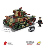 7TP Light Tank - COBI 2456 - 370 bricks Tank Cobi 