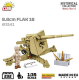8.8cm Flak gun 18 brick model - COBI 3141 - 232 bricks Weapons Cobi 