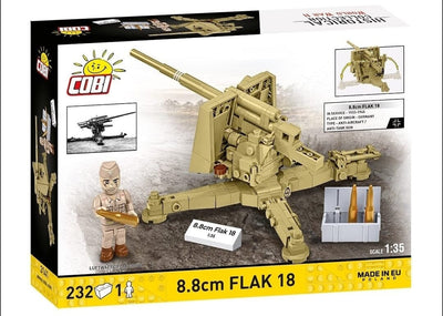 8.8cm Flak gun 18 brick model - COBI 3141 - 232 bricks Weapons Cobi 