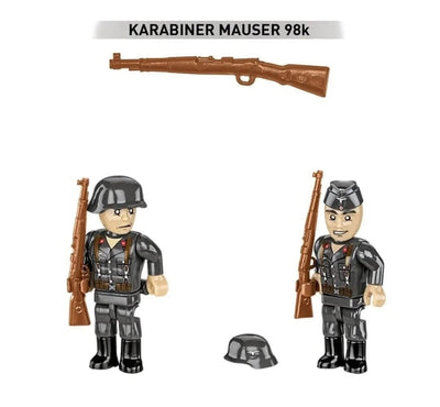 8.8m Flak 18 with carriage brick model - COBI 3140 - 360 bricks Other Military Cobi 