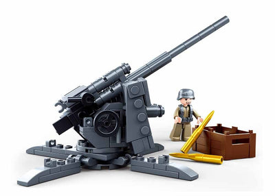 88mm Flak Anti Tank Gun brick model - Sluban M38-B0852 - 115 bricks Tank SLUBAN 
