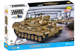 Leopard I A2 A1 brick tank model 1:35 scale - COBI 2634 - 1000 bricks