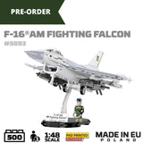 F-16 AM Fighting Falcon plane brick model - COBI 5893 - 500 bricks
