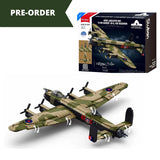 Avro Lancaster Mk I brick plane model - Sluban M38-B1609- 1382 bricks