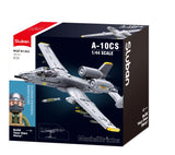 A-10CS Warthog brick model plane - Sluban M38-B1362 - 701 bricks Planes SLUBAN 