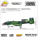 A10 Thunderbolt II Warthog brick plane model - COBI 5856 - 650 bricks Planes Cobi 