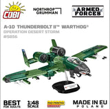 A10 Thunderbolt II Warthog brick plane model - COBI 5856 - 650 bricks Planes Cobi 