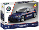Alfa Romeo Gulia Quadr. Carabinieri brick model car - COBI 24654 - 99 bricks car COBI 