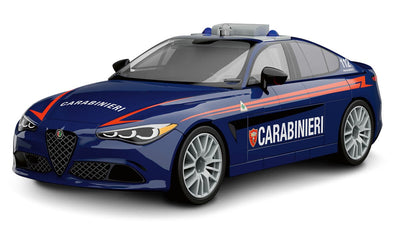 Alfa Romeo Gulia Quadr. Carabinieri brick model car - COBI 24654 - 99 bricks car COBI 
