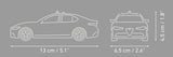 Alfa Romeo Gulia Quadr. Guardia brick model car - COBI 24657 - 97 bricks car COBI 