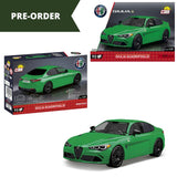 Alfa Romeo Gulia Quadrifoglio brick model car.- COBI 24605 - 90 bricks car COBI 