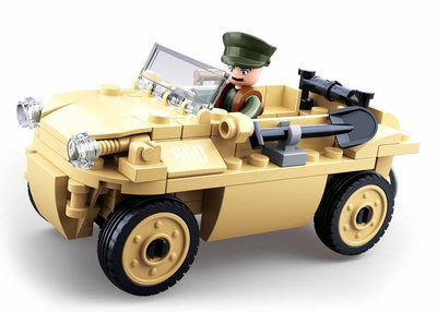 Amphibious vehicle brick model - Sluban M38-B0690 - 103 bricks Tank SLUBAN 