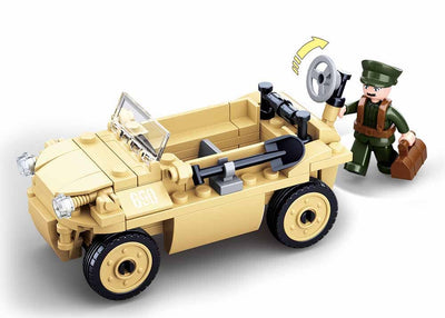 Amphibious vehicle brick model - Sluban M38-B0690 - 103 bricks Tank SLUBAN 