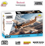 AT-6 Wolverine brick plane model - COBI 5905 - 262 bricks Planes Cobi 