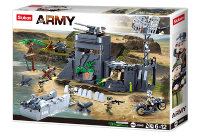 Atlantic Wall brick model - Sluban M38-B0861 - 765 bricks Tank SLUBAN 