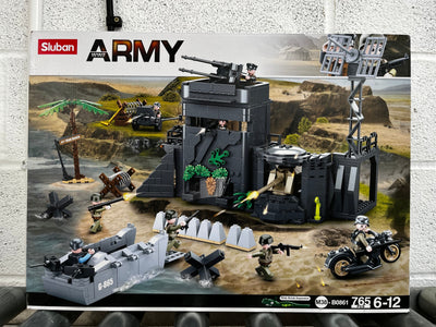 Atlantic Wall brick model - Sluban M38-B0861 - 765 bricks Tank SLUBAN 