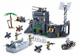 Atlantic Wall brick model - Sluban M38-B0861 - 765 bricks Tank SLUBAN 