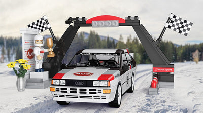 Audi Quattro Group 4 1981 car brick model - COBI 24666 - 165 bricks car Cobi 