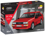Audi Quattro red car brick model - COBI 24664 - 88 bricks car Cobi 