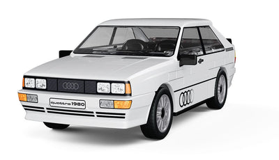 Audi Quattro white car brick model - COBI 24665 - 88 bricks car Cobi 