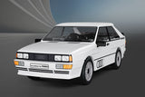 Audi Quattro white car brick model - COBI 24665 - 88 bricks car Cobi 