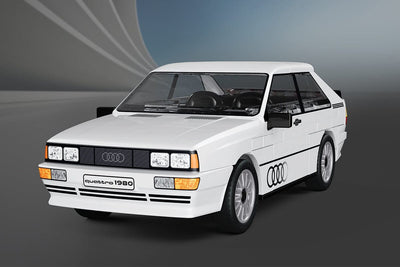 Audi Quattro white car brick model - COBI 24665 - 88 bricks car Cobi 