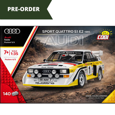 Audi Sport Quattro S1 E2 1985 car brick model - COBI 24667 - 148 bricks car Cobi 
