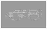 Audi Sport Quattro S1 E2 1985 car brick model - COBI 24667 - 148 bricks car Cobi 