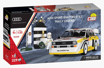 Audi Sport Quattro S1 no.5 car brick model - COBI 24668 - 229 bricks car Cobi 