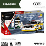 Audi Sport Quattro S1 no.5 car brick model - COBI 24668 - 230 bricks car Cobi 