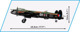 Avro Lancaster Bomber Mk. III brick plane model - COBI 5759 - 1643 bricks Planes Cobi 