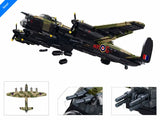Avro Lancaster Mk I brick plane model - Sluban M38-B1609- 1382 bricks Planes SLUBAN 