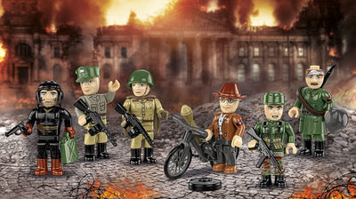 Battle of Berlin figures - COBI 2064 - 77 bricks Other Military Cobi 