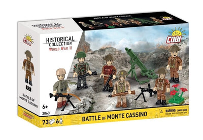 Battle of Monte Cassino figures - COBI 2063 - 73 bricks Other Military Cobi 