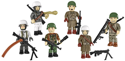 Battle of the Bulge figures - COBI 2065 - 75 bricks Other Military Cobi 