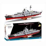 Battleship Bismarck battleship brick model- COBI 4860 - 3080 bricks Ship Cobi 