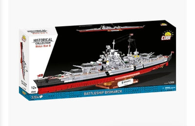 Battleship Bismarck battleship brick model- COBI 4860 - 3080 bricks Ship Cobi 