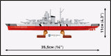Battleship Bismarck brick model - COBI 4854 - 590 bricks Ship Cobi 