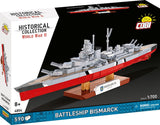 Battleship Bismarck brick model - COBI 4854 - 590 bricks Ship Cobi 